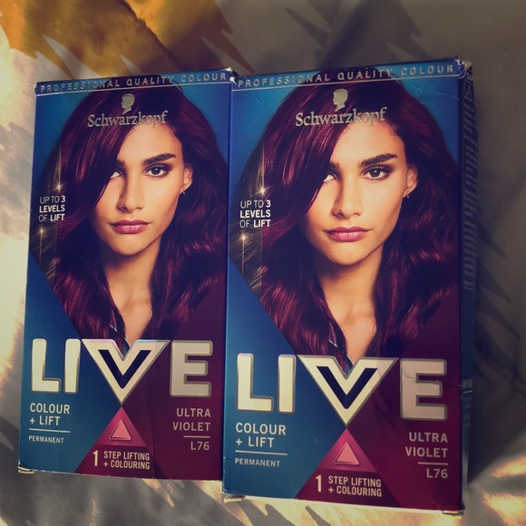 schwarzkopf Other - Bundle of TWO ultra violet hair dyes schwarzkopf Other - Bundle of TWO ultra violet hair dyes